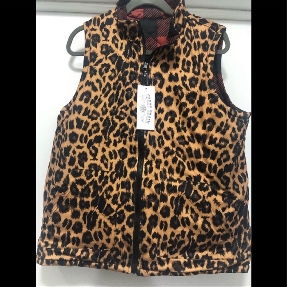 CRAZY TRAIN REVERSIBLE VEST